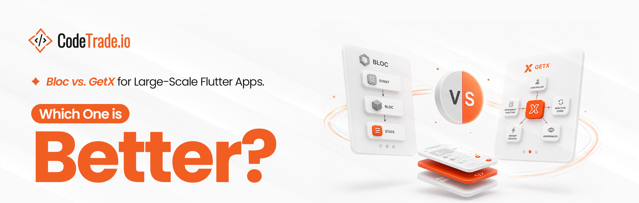 Bloc vs. GetX for Large-Scale Flutter Apps Which One is Better