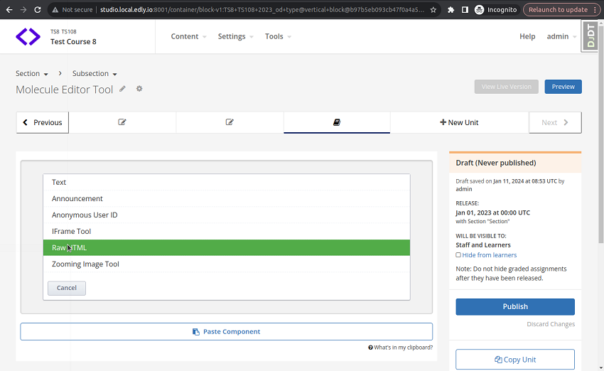 addhtmlcomponent