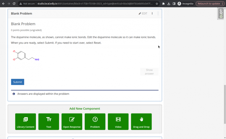 Molecule Editor and Viewer Tool in Open edX: A Complete Guide