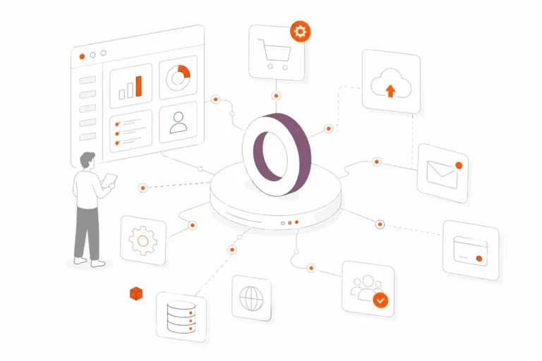 Odoo implementation services with system integration, automation, and business management features.