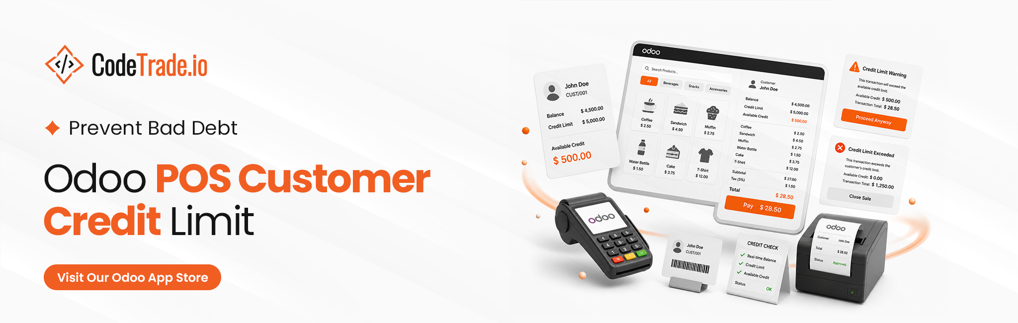 Odoo POS Customer Credit Limit