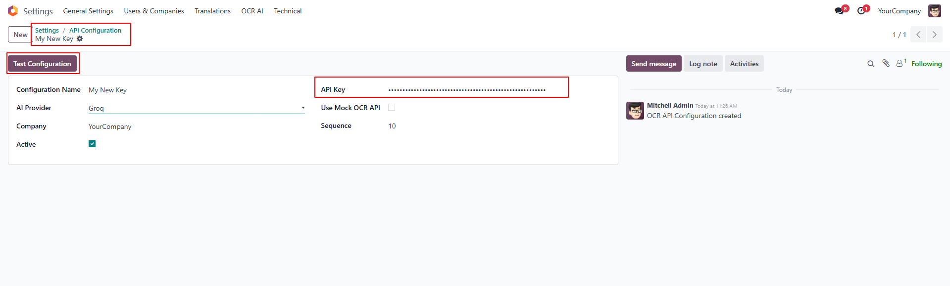AI OCR Document Import