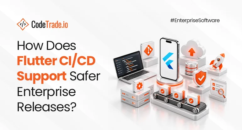 How Does Flutter CI/CD Support Safer Enterprise Releases?