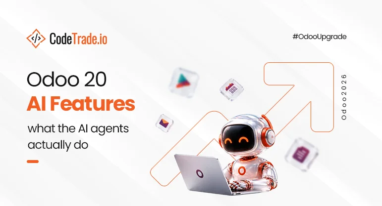 Odoo 20 AI features: what the AI agents actually do